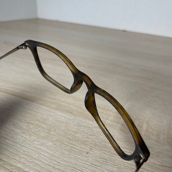 Ray-Ban RB4187 Chris 856/13 Sunglasses FRAMES ONLY Brown Rubber 54-18-145 Italy - Picture 5 of 12